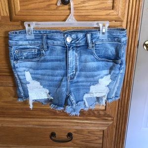 American Eagle Denim Short Shorts